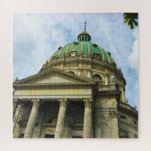 Marble church Frederiks Kirke Copenhagen Jigsaw Puzzle