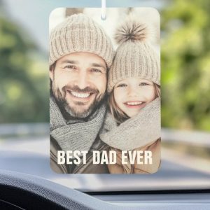 Best dad ever father's day photo air freshener